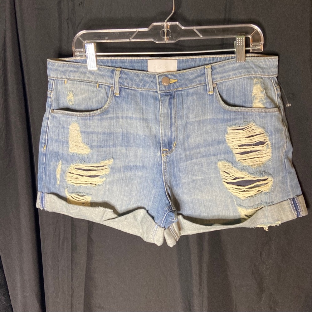 a.c.e. Distressed Jean Shorts NWOT
